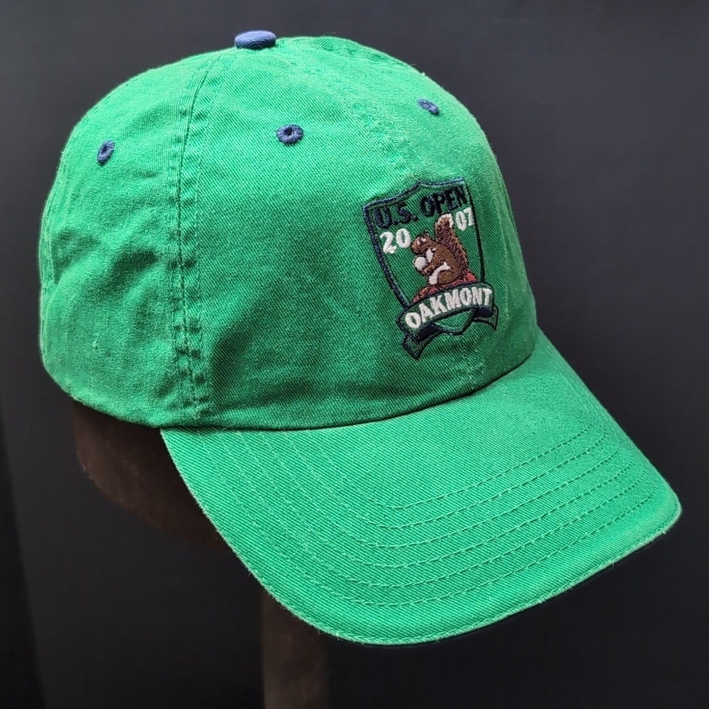 US Open 2007 Oakmont Men's Green Golf Hat.